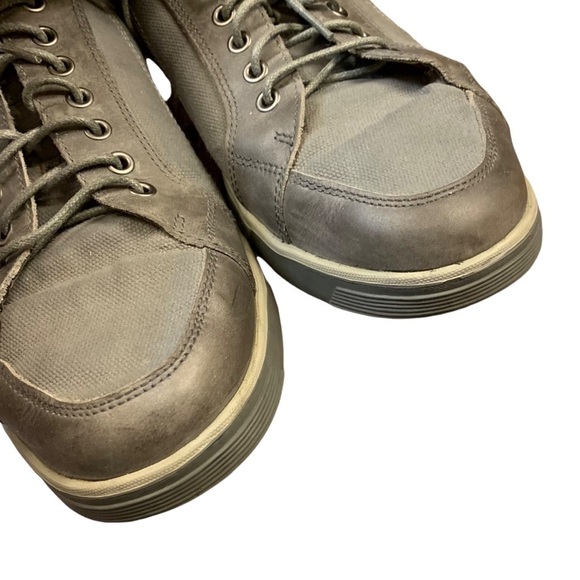 Cole Haan Men’s Lace Up Canvas & Leather Gray Lightweight Sneakers, Size 11 - Picture 3 of 11